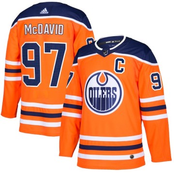 Authentic Adidas Men's Connor McDavid Edmonton Oilers Jersey - Royal