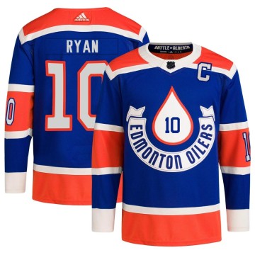 Authentic Adidas Men's Derek Ryan Edmonton Oilers 2023 Heritage Classic Primegreen Jersey - Royal