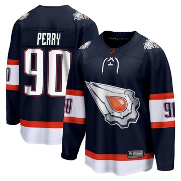 Breakaway Fanatics Branded Men's Corey Perry Edmonton Oilers Special Edition 2.0 Jersey - Navy