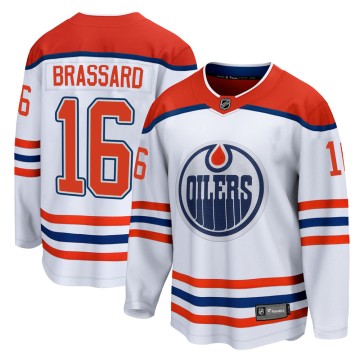 Breakaway Fanatics Branded Men's Derick Brassard Edmonton Oilers 2020/21 Special Edition Jersey - White