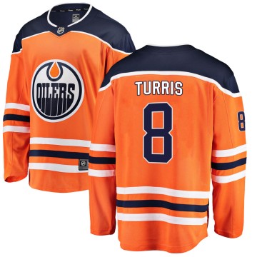 Breakaway Fanatics Branded Men's Kyle Turris Edmonton Oilers Home Jersey - Orange