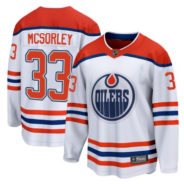 Breakaway Fanatics Branded Men's Marty Mcsorley Edmonton Oilers 2020/21 Special Edition Jersey - White