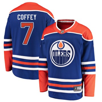 Breakaway Fanatics Branded Men's Paul Coffey Edmonton Oilers Alternate Jersey - Royal