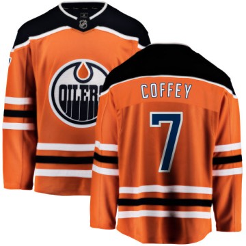 Breakaway Fanatics Branded Men's Paul Coffey Edmonton Oilers Home Jersey - Orange