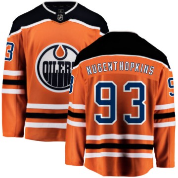 Breakaway Fanatics Branded Men's Ryan Nugent-Hopkins Edmonton Oilers Home Jersey - Orange