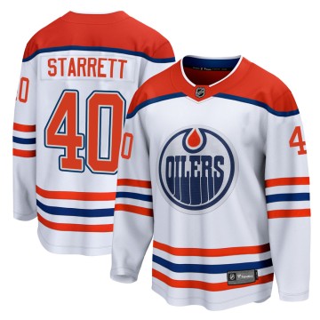 Breakaway Fanatics Branded Men's Shane Starrett Edmonton Oilers 2020/21 Special Edition Jersey - White