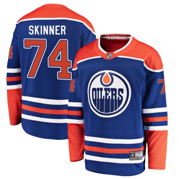 Breakaway Fanatics Branded Men's Stuart Skinner Edmonton Oilers Alternate Jersey - Royal