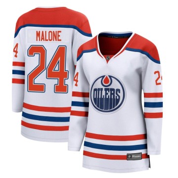 Breakaway Fanatics Branded Women's Brad Malone Edmonton Oilers 2020/21 Special Edition Jersey - White
