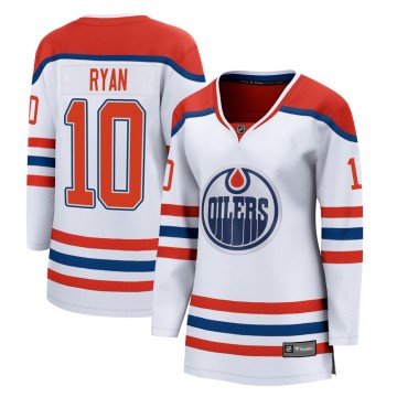 Breakaway Fanatics Branded Women's Derek Ryan Edmonton Oilers 2020/21 Special Edition Jersey - White