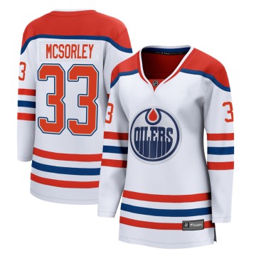 Breakaway Fanatics Branded Women's Marty Mcsorley Edmonton Oilers 2020/21 Special Edition Jersey - White