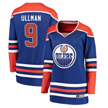 Breakaway Fanatics Branded Women's Norm Ullman Edmonton Oilers Alternate Jersey - Royal