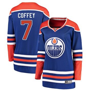 Breakaway Fanatics Branded Women's Paul Coffey Edmonton Oilers Alternate Jersey - Royal