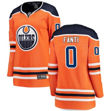 Breakaway Fanatics Branded Women's Ryan Fanti Edmonton Oilers Home Jersey - Orange