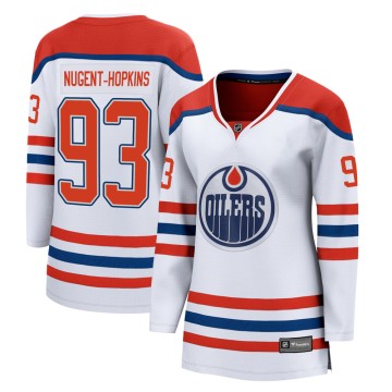 Breakaway Fanatics Branded Women's Ryan Nugent-Hopkins Edmonton Oilers 2020/21 Special Edition Jersey - White