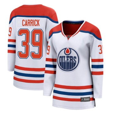 Breakaway Fanatics Branded Women's Sam Carrick Edmonton Oilers 2020/21 Special Edition Jersey - White