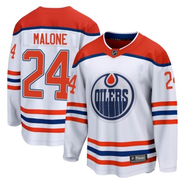 Breakaway Fanatics Branded Youth Brad Malone Edmonton Oilers 2020/21 Special Edition Jersey - White