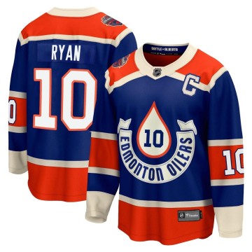 Premier Fanatics Branded Men's Derek Ryan Edmonton Oilers Breakaway 2023 Heritage Classic Jersey - Royal